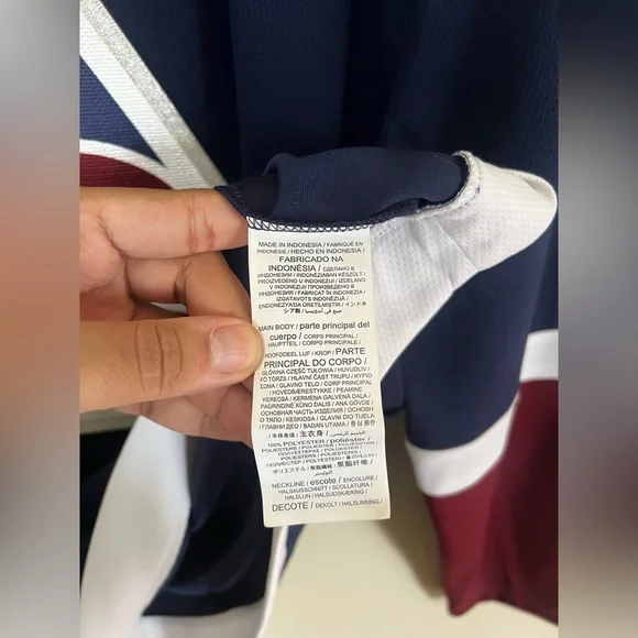 2021 Fanatics Colorado Avalanche Alternate Breakaway NHL Hockey Jersey Size L - Picture 3 of 7